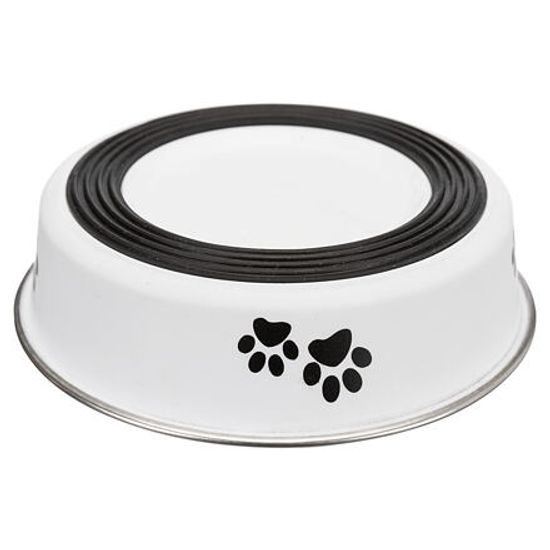 Trixie Nerezová miska s bareveným opláštěním pro krátkonosé kočky 0,25l/13cm