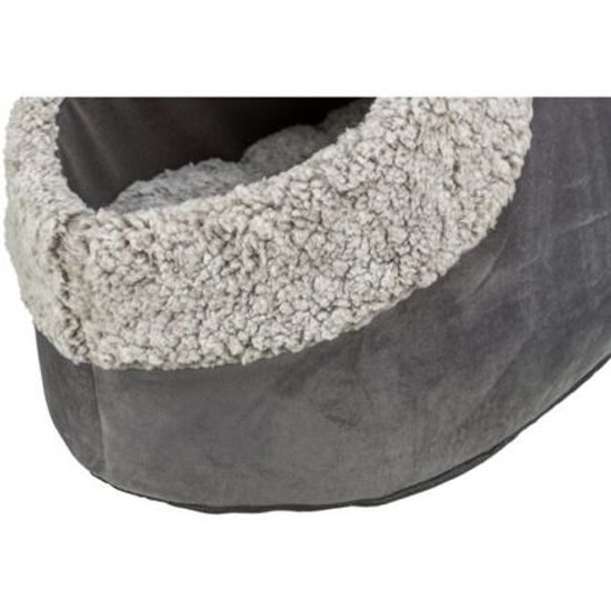 Trixie Kukaň CALIDA 50x30x35cm s tepelně reflexní vložkou šedá/bílo-černá