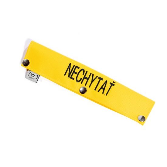 FUNKY DOG Žlutý návlek na vodítko