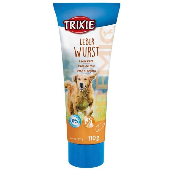 Trixie Premio LEBERWURST játrová paštika pro psy 110 g
