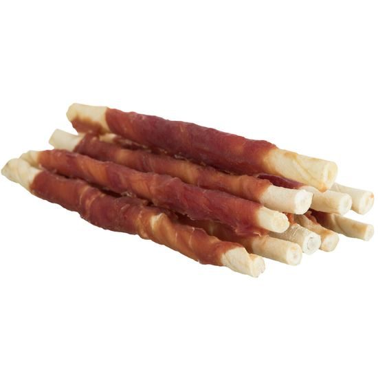 Trixie DentaFun tyčinka svázaná kachním masem 10 ks 12 cm/80 g