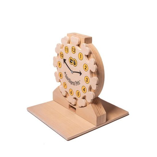 My Intelligent Pets Dřevěný hlavolam Clock