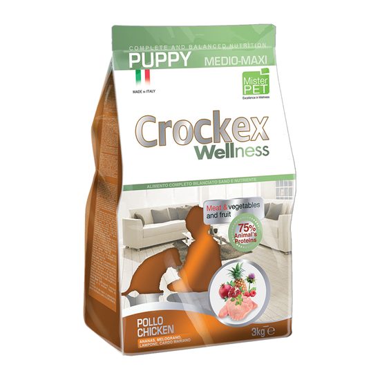 Crockex Wellness Puppy Chicken & Rice 12 kg