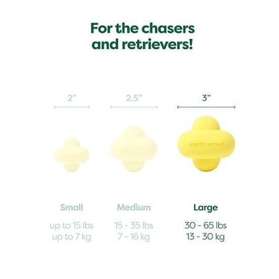 Earth Rated Fetch Toy Aportovací míček – L