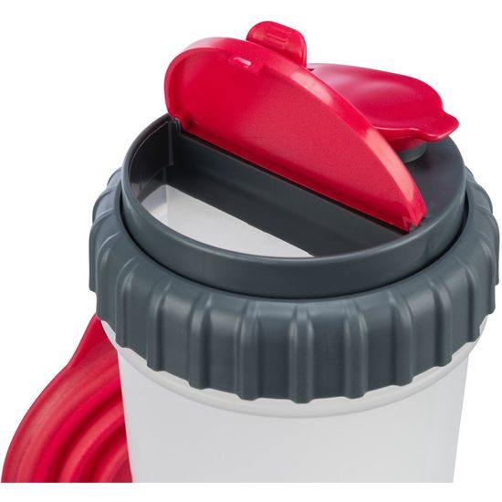 Trixie Cestovní zásobník na vodu a krmivo včetně misky 2x0,35 l