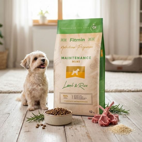 Fitmin Mini Lamb & Rice krmivo pro malé psy 12 kg