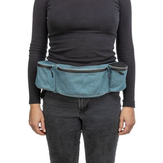 Trixie BAGGY Belt 3v1 maxi ledvinka pas 62-125 cm petrolejová