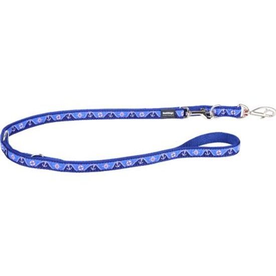 Red Dingo Vodítko přepínací 15 mm x 2 m Nautical Dark Blue