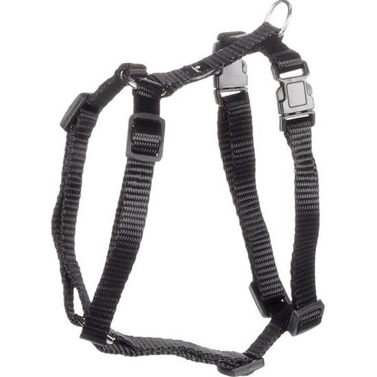 Flamingo Postroj nylon Ziggi černý XS 1x25-40cm