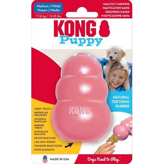 KONG Hračka guma sněhulák Puppy M