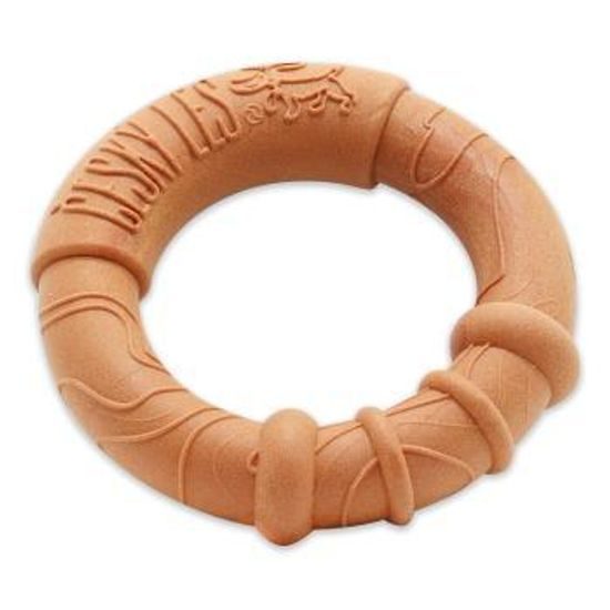 Akinu ČESKÝ LES Házecí kroužek hračka pro psy hříbková hnědá