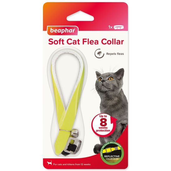 Beaphar Repelentní obojek s margosou pro kočky reflexní