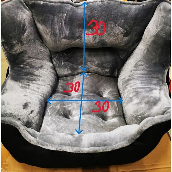 Trixie Autosedačka/cestovní pelech pro psy 50 x 40 x 50 cm černá/šedá