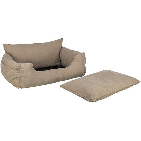 Trixie Sedačka / pelech do auta Double 80x60 šedobéžová