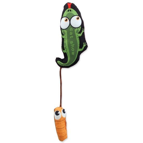 Let´s Play Hračka krokodýl s catnip 17cm