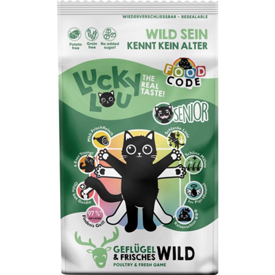Lucky Lou Senior Geflügel & Wild se zvěřinou 1,7 kg