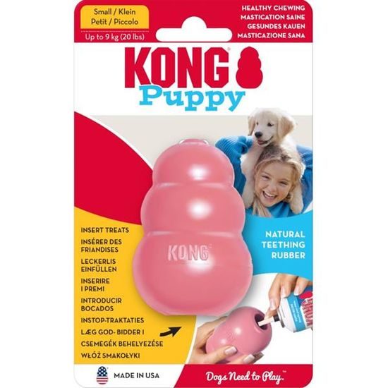 KONG Hračka guma sněhulák Puppy S