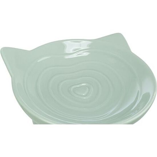 Trixie Keramická miska VIVIANA tvar kočičí hlavy 0,15 l/ø14cm šalvějová