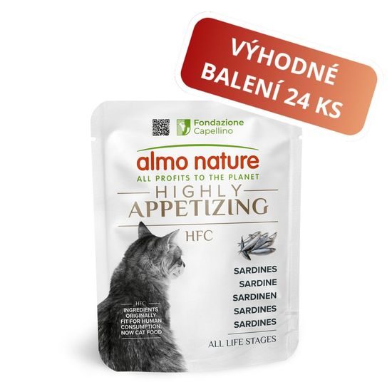 Almo Nature HFC Highly Appetizing Sardinky 24x50g