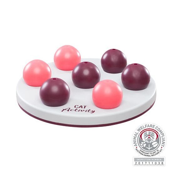 Trixie Cat Aktivity SOLITAIRE zábavná deska se 7 míčky 20cm