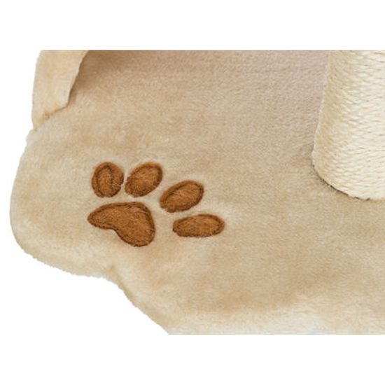 Trixie Škrábadlo VITORIA 43cm prolézací kruh + válec s odpočívadlem béžové