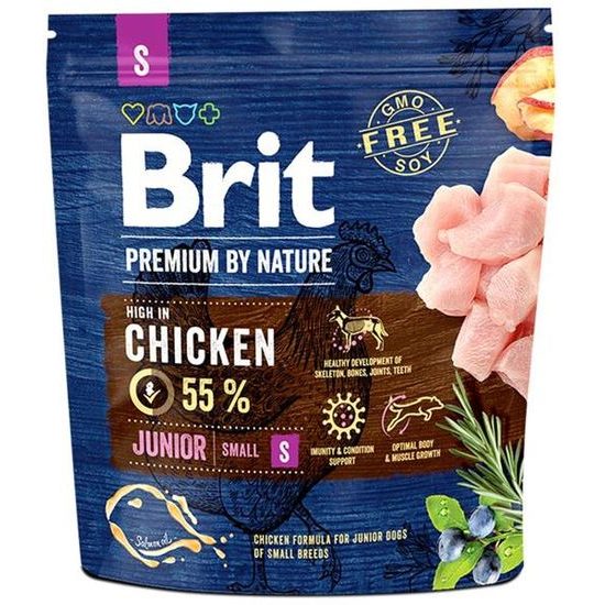 Brit Premium by Nature Dog Junior S 1 kg