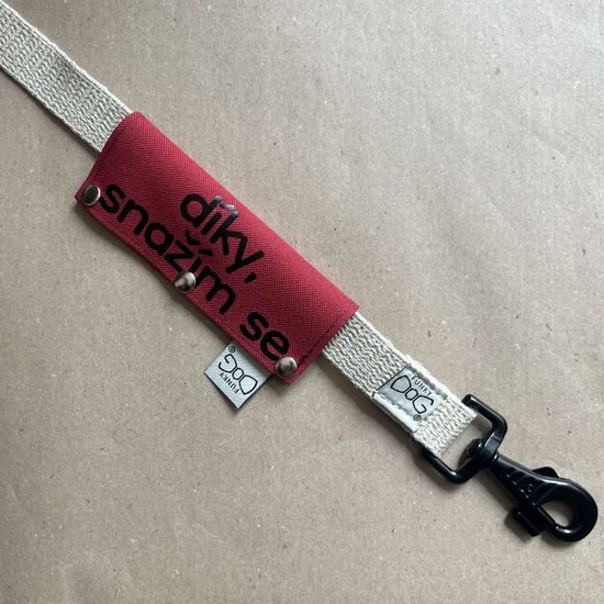 FUNKY DOG Návlek na vodítko originální nápisy