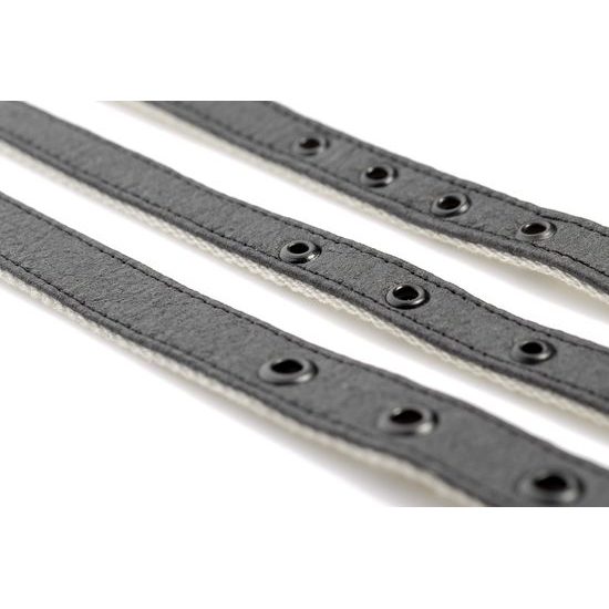 FUNKY DOG Černý Piñatex obojek