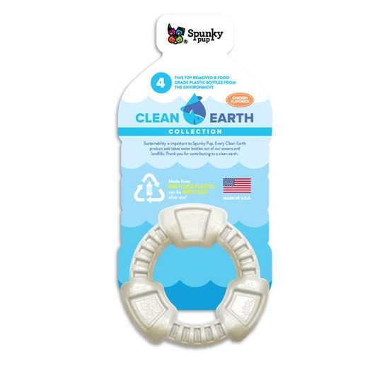 Spunky Pup Kroužek z recyklovaného plastu "Clean Earth"