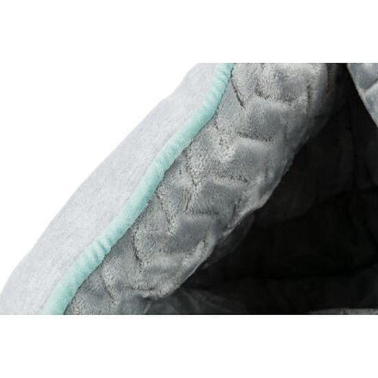 Trixie JUNIOR plyšová jeskyně stan 45x30x40cm šedá