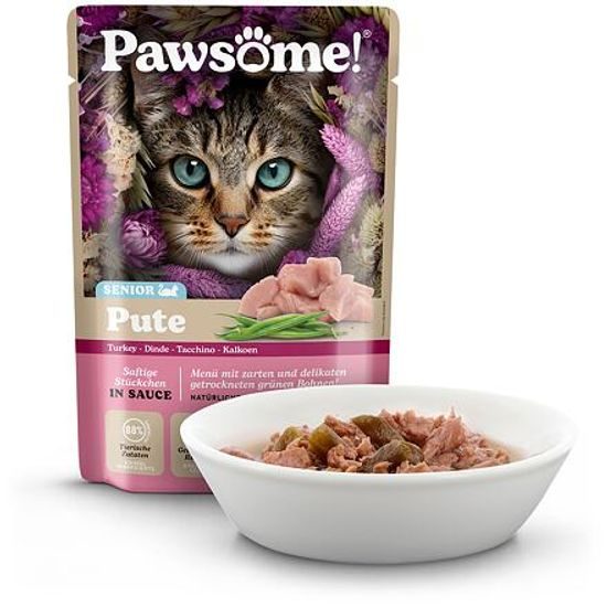 Pawsome! Senior s krůtím masem 85 g