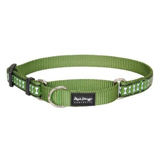 Red Dingo Obojek polostahovací 2,5cm x 41-62cm reflexní