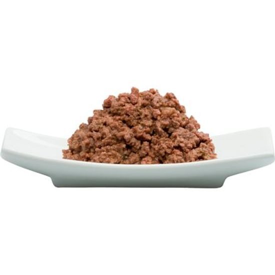 Catz finefood Kapsička pro koťata CF Classic Kitten No.5 s lososem, drůbežím masem a špenátem 85 g