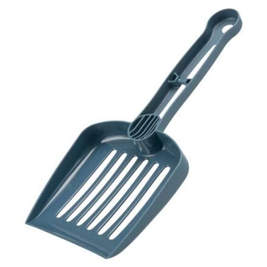 Trixie WC VICO Open TOP 40x40x56cm s odklápěním s filtrem lopatkou světlešedá/bílá