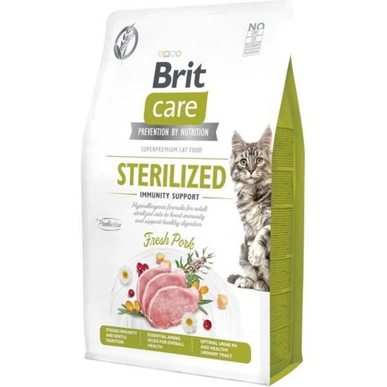 Brit Care Cat Grain-Free Sterilised Immunity Support 7 kg