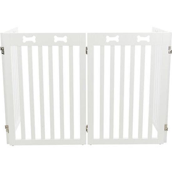 Trixie Branka pro psy 4 díly 60-160x75cm bílá