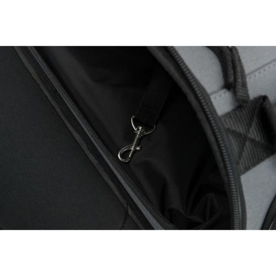 Trixie Transportní taška WINGS do letadla 28x23x46cm šedá/modrá (max 20kg)