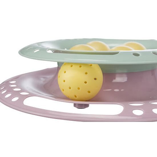 Trixie JUNIOR hračka kruh s míčky pro koťata 24cm