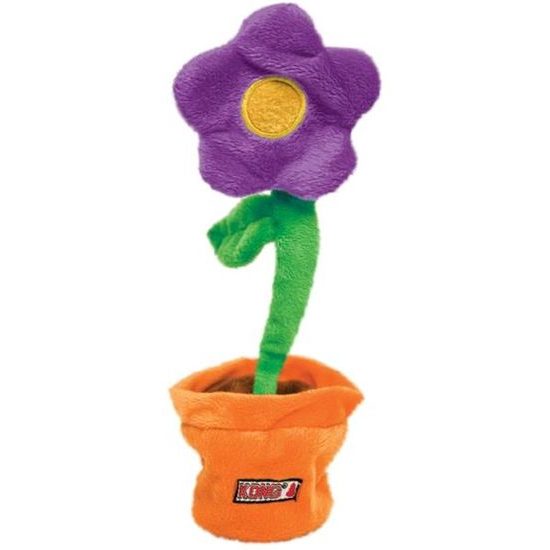 KONG Hračka textil Puzzlements Flower in Pottle