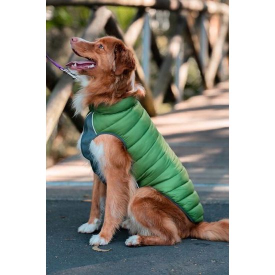 Red Dingo bunda Puffer Jacket Green/Lime velikost bundy 60 cm