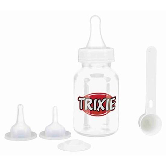 Trixie Kojenecký set láhev 120ml 3 dudlíky odměrka