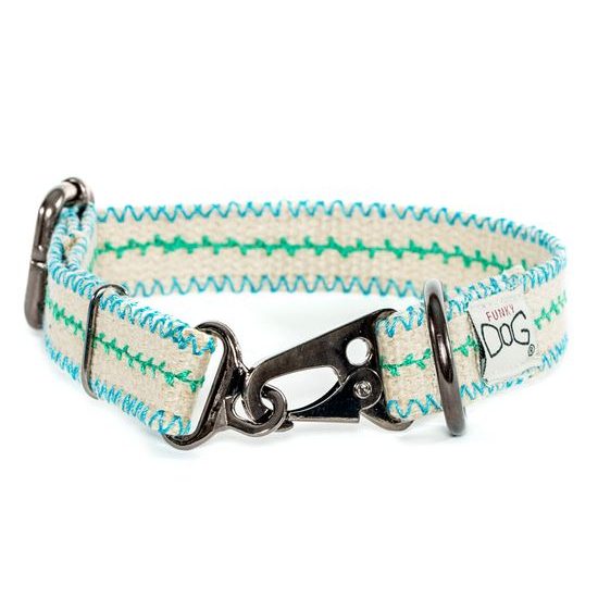 FUNKY DOG Konopný ekologický obojek pro psa