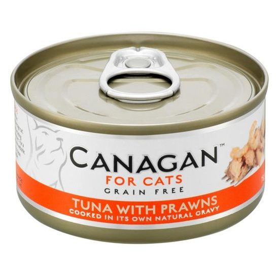 Canagan Cat konzerva Tuňák a krevety 75 g