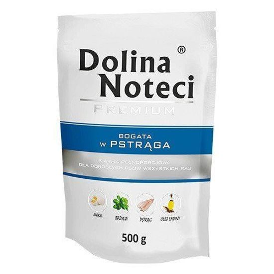 Dolina Noteci PREMIUM pstruh kapsička pro psy 500 g