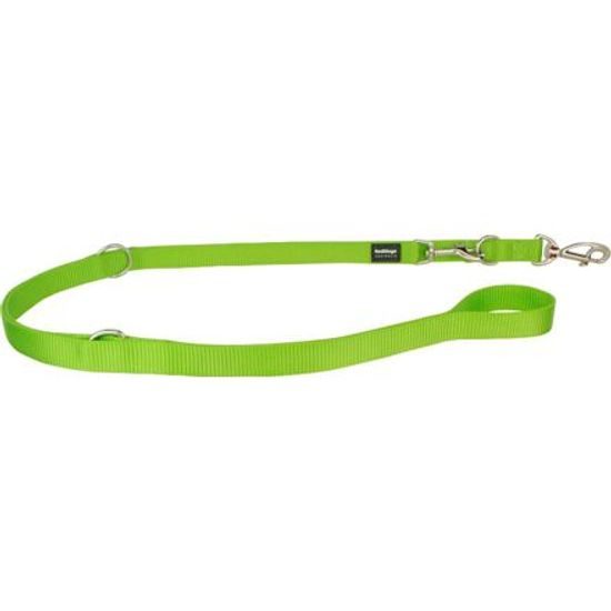 Red Dingo Vodítko přepínací 20 mm x 2 m Limetková