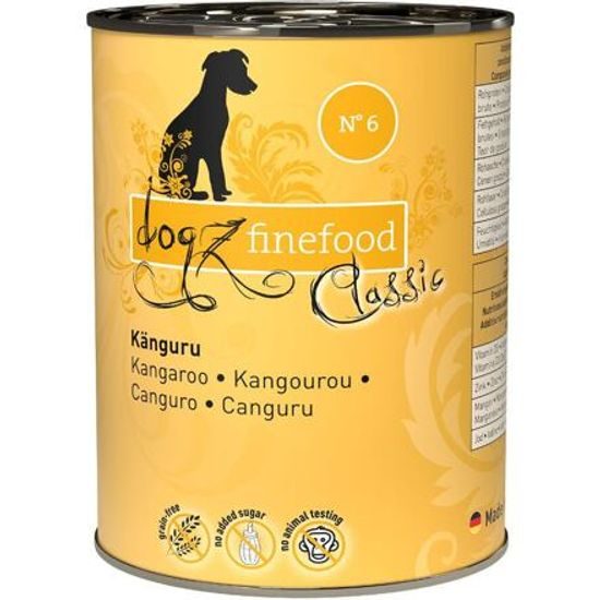 Dogz finefood Konzerva No.6 s klokaním masem 400 g
