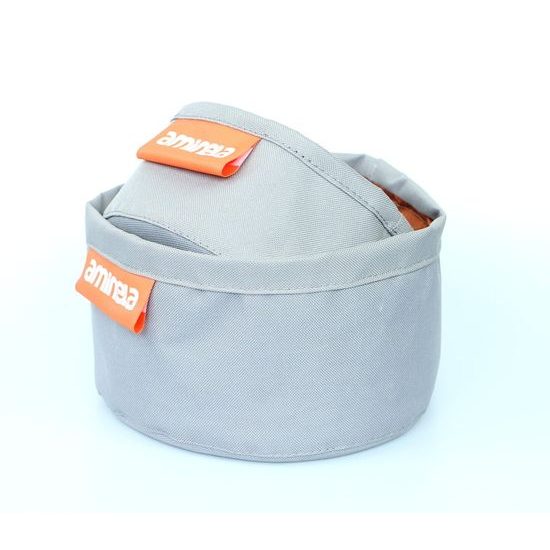 Aminela Cestovní miska šedá 1,5l