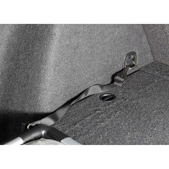 Trixie Univerzální zadní mřížka/mění kufr v přepravku 94-14x69x53cm světlešedá/stříbrná