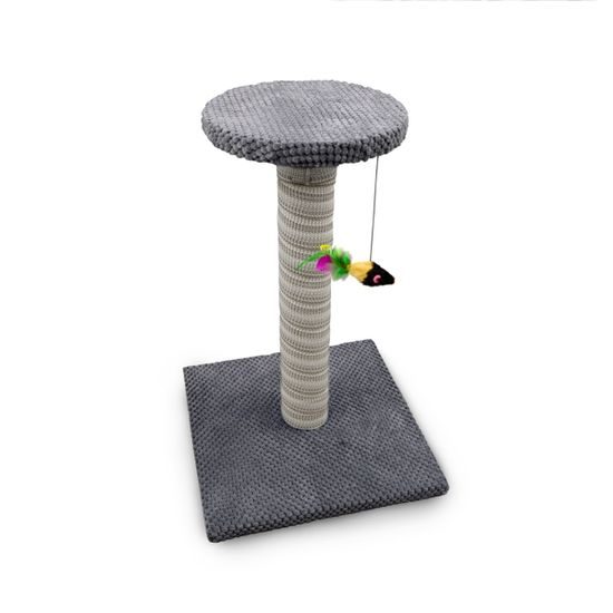 Argi Škrabadlo pro kočky Rachel šedé 47 x 30 x 30 cm