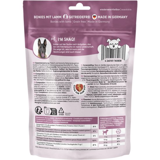 Yummeez Classic Bonies s jehněčím masem 175 g